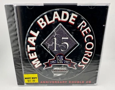 Metal Blade 15th Anniversary DOUBLE CD by Various [ NEW 2CD, 1997 ] * SEALED * - Image 1 of 4