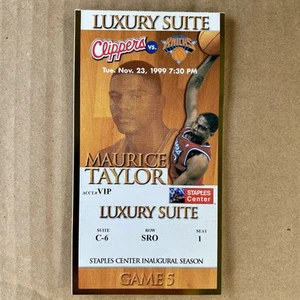 NBA '99-'00 LA Clippers VIP Game 5 Staples Center Inaugural Season Tickets - Bild 1 von 3