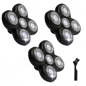 3 recambios de cuchilla para afeitadora Freebird Head + 1 cepillo de limpieza - Imagen 1 de 6