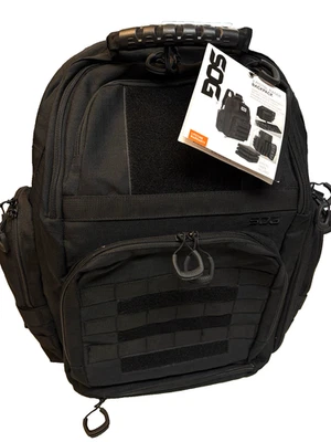 Mochila SOG 3 alcance de pistola preta três (3) estojos de pistola tapete de limpeza SOG patch - Imagem 1 de 4