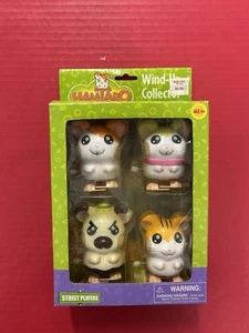 2003 New Hamtaro Wind Up Figures Hamster Street Players Collectors Anime Cosplay - Picture 1 of 8