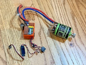 VINTAGE NOVAK CYCLONE PROGRAMMABLE BRUSHED MOTOR ESC TESTED WORKS - Picture 1 of 2