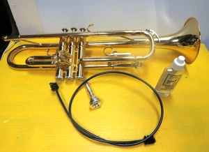 😍 YAMAHA STUDENTENTROMPETE YTR200ADII VORTEIL mit Hartschalenkoffer - SAUBER kostenloser Versand - Bild 1 von 16