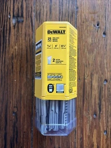 DeWalt DW5403B25 DeWalt 3/16" x 6-1/2" carburo de roca SDS+ broca martillo (a granel 25) - Imagen 1 de 3