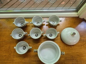 Ceramano casserole dish with lid and 7 bowls - Picture 1 of 7