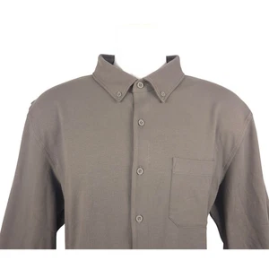 Camicia uomo Western Rise X cotone con bottoni grande grigio cemento elasticizzato - Foto 1 di 6