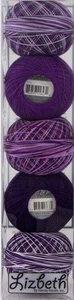 Handy Hands Lizbeth Specialty Pack Cordonnet Cotton Size 20-Berry Assortment 5/P - Picture 1 of 1