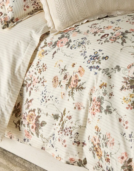 Ralph Lauren Thompson Cotton Percale Duvet Cover, King - Image 1 of 1