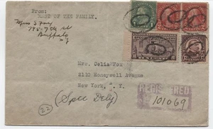 1929 Einschreiben SD-Einband 12ct 4. Büro Sonderheft Papier 564b [R.53] - Bild 1 von 3