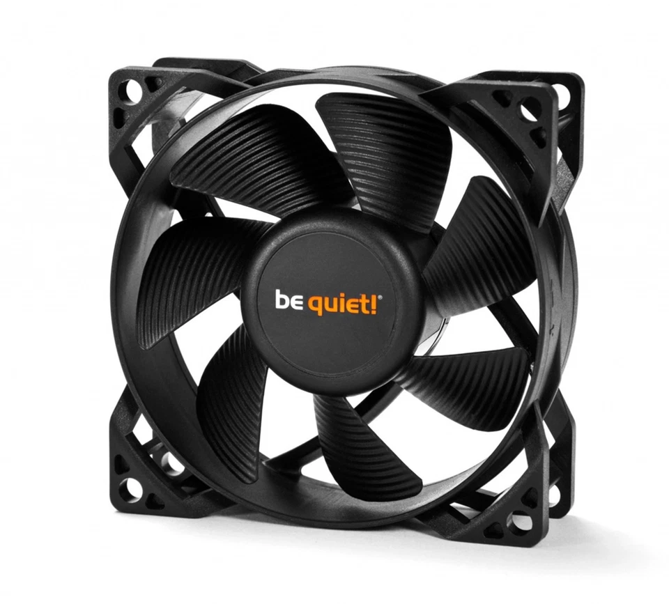 Be Quiet Pure Wings 2 Fan Case 80mm PWM Silence-optimized Blades 3pin Connector