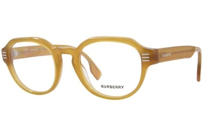 Marco de gafas Burberry BE2386 4094 para hombre marrón ópalo borde completo forma redonda 51 mm Foto 1 de 4