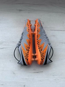 Nike Hypervenom Phantom 2 Gray Orange ACC Football Soccer Cleats US8 UK7 EUR41 - Picture 1 of 14