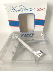 1/200 Boeing 720-025 Fly Eastern Golden Falcon N8711E Aeroclassics Scale - Picture 1 of 4