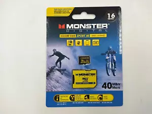 Monster Digital microSD Card 16GB - Picture 1 of 2