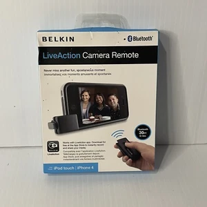 Belkin LiveAction Camera Remote Bluetooth 2011 For iPod Touch / iPhone 4 - Picture 1 of 6