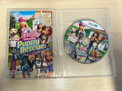 Barbie & Her Sisters Puppy Rescue - Nintendo Wii U DISC AND Manual - Image 1 of 2