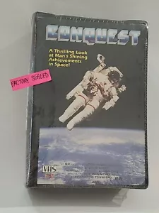 CONQUEST Achievements In Space VHS VTG. 1985 Factory Sealed MPI Home Vodeo NASA - Picture 1 of 12