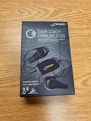 *SELADO* FINIS Swim Coach Comunicador Coach-To-Swimmer Feedback de Voz Bluetoot - Imagem 1 de 2