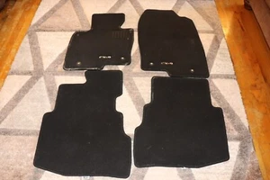 Mazda CX9 2016 2017 2018 2019-2022 Black Carpet Floor Mat Set 4 Pieces - Foto 1 di 18