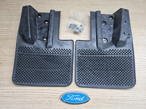 FORD TRANSIT MK3 MUD FLAPS PAIR 86VB14A562AA GENUINE NEW OLD STOCK RARE NOW - Picture 1 of 4