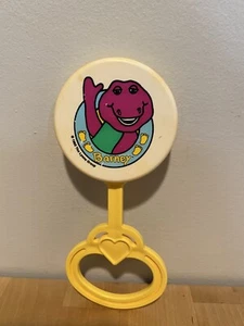 Vintage 1992 Barney Baby First RATTLE Lyon's Group Playskool - Picture 1 of 4