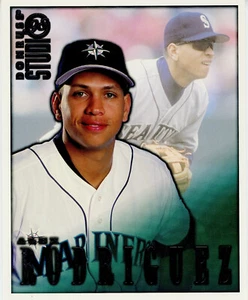 Alex Rodriguez MLB Color Donruss Studio 8 x 10 Seattle Mariners Shortstop - Picture 1 of 2
