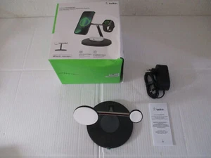 Belkin BoostCharge Pro 3-in-1 Wireless Charger drahtloses Ladegerät WIZ017VFBK- - Bild 1 von 12