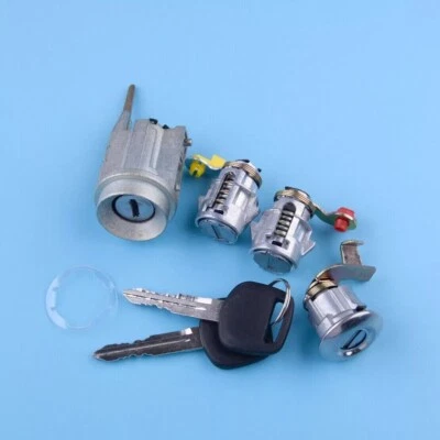 Ignition Door Lock Cylinder Key Set for Toyota Hilux 4Runner Pickup 1989-1995 - Image 1 of 4