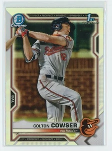 2021 Bowman Draft Chrome Colton Cowser Refractor - BDC-166 (B) - Picture 1 of 2