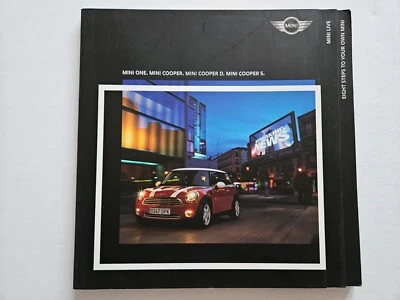MINI R56 ONE COOPER S 106 PAGES SALES BROCHURE 2008 2009 - Image 1 of 4