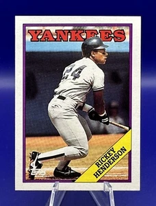 1988 Topps RICKEY HENDERSON #60 HOF New York Yankees - Picture 1 of 2