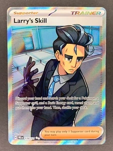 Larry's Skill 139/131 Prismatic Evolutions 2025 English Pokémon Card - Picture 1 of 2