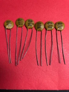 2 pcs SOLAR Capacitor 92 pF 500 V 3% N750 Ceramic Disc, Close to 91 pF USA - Picture 1 of 4