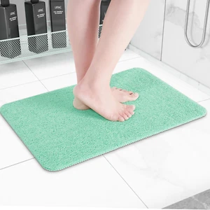 Non-Slip Bathtub Mat, anti Slip Shower Mat, Fast Drying Bathtub Mats, Foot Scrub - Picture 1 of 12