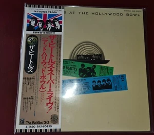 The Beatles Live at the Hollywood Bowl Japanese Pressing with radio Promo items - Picture 1 of 5