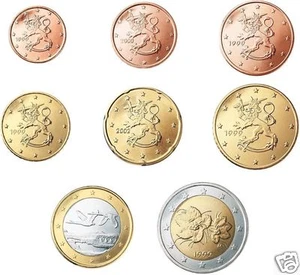 manueduc   FINLANDIA 2010  Las 8 monedas nuevas  NUEVAS - Foto 1 di 1