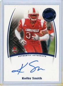 2007 PRESSEAUSWEIS LEGENDS KOLBY SMITH BLAU ANFÄNGER AUTO KOSTENLOSER VERSAND - Bild 1 von 1