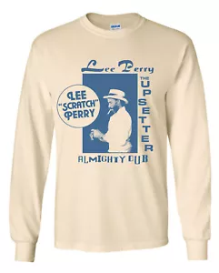 T-shirt a maniche lunghe Lee Scratch Perry - Reggae Dub Roots - The Upsetter Almighty - Foto 1 di 7