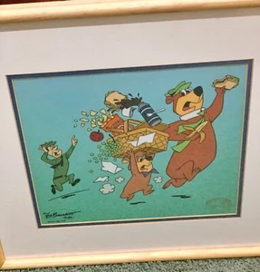 Hanna-Barbera YOGI BEAR Limited Edition of 2500 SeriCel 1996 Benedict Design - Picture 1 of 7