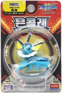 Takara Tomy Pokémon Moncolle EMC Vaporeon - Figura de acción para coleccionistas y fanáticos - Imagen 1 de 8