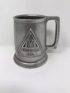 Metal McDonalds Mug QSC Contest 1982 - Picture 1 of 5