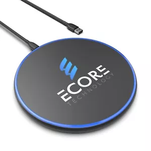 Wireless Charger for Samsung, iPhone & Google Pixel, 10W Slim Case Friendly Pad - Picture 1 of 7