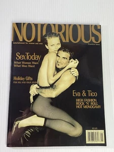 NOTORIOUS MAGAZINE PREMIERE ISSUE Eva & Tico 1997 - Imagen 1 de 5