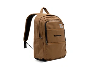Kawasaki Carhartt Canvas Backpack Brown K062-8631-BRNS - Picture 1 of 4
