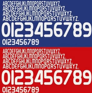 Set Nome e Numero per Francia Euro 2008 Home/Away Calcio Retro - Foto 1 di 1