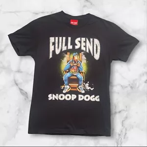 Snoop Dogg Full Send Collab Black Size Small - Picture 1 of 6