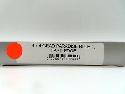 New Schneider 4x4" Graduated Paradise Blue 2 Filter Hard Edge Grad 68-110244 - Image 1 of 3