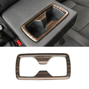 For Toyota RAV4 2019-2024 Wood Grain Style Inner Rear Seat Water Cup Cover Trim - Picture 1 of 7