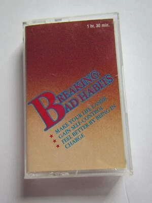 Breaking Bad Habits 90 Minute Self Help cassette tape tested/listen Free ship - Image 1 of 4