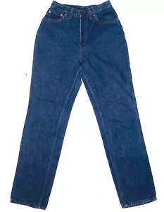 JEANS DE COLECCIÓN ORIGINALES LEVIS 505 RELAX FIT TALLA 12 W26 DE ALTO RASGO HECHOS EN EE. UU. - Imagen 1 de 8